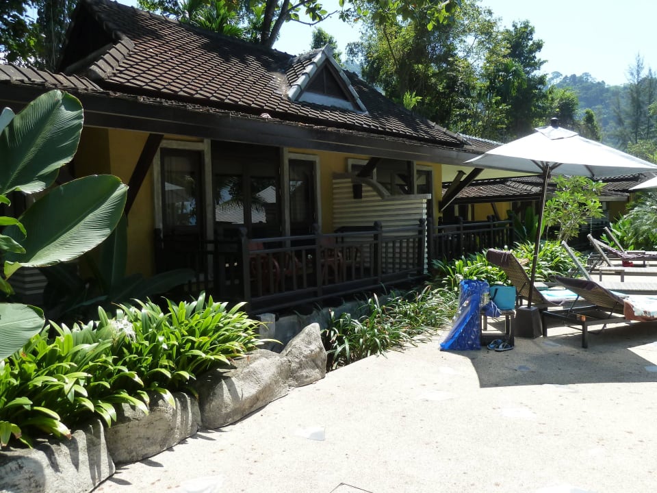 Ansicht unseres Zeavola Bungalows !  Moracea by Khao Lak Resort