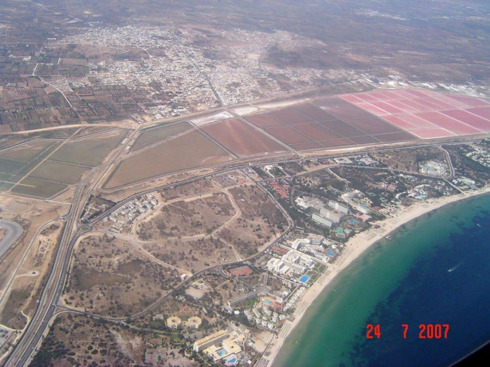 Luftaufnahme Strand von Skanes Ruspina Beach Resort