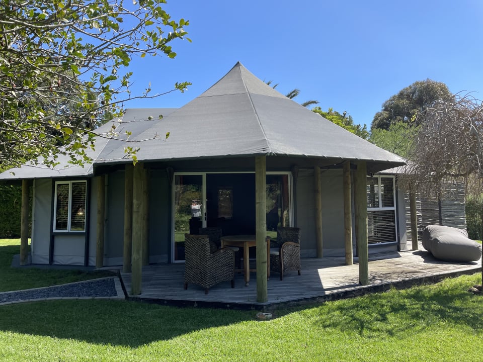 Außenansicht Thulani River Lodge Gästehaus