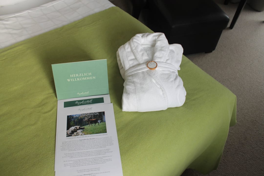 Begrüßungskarte Bergkristall - Mein Resort im Allgäu