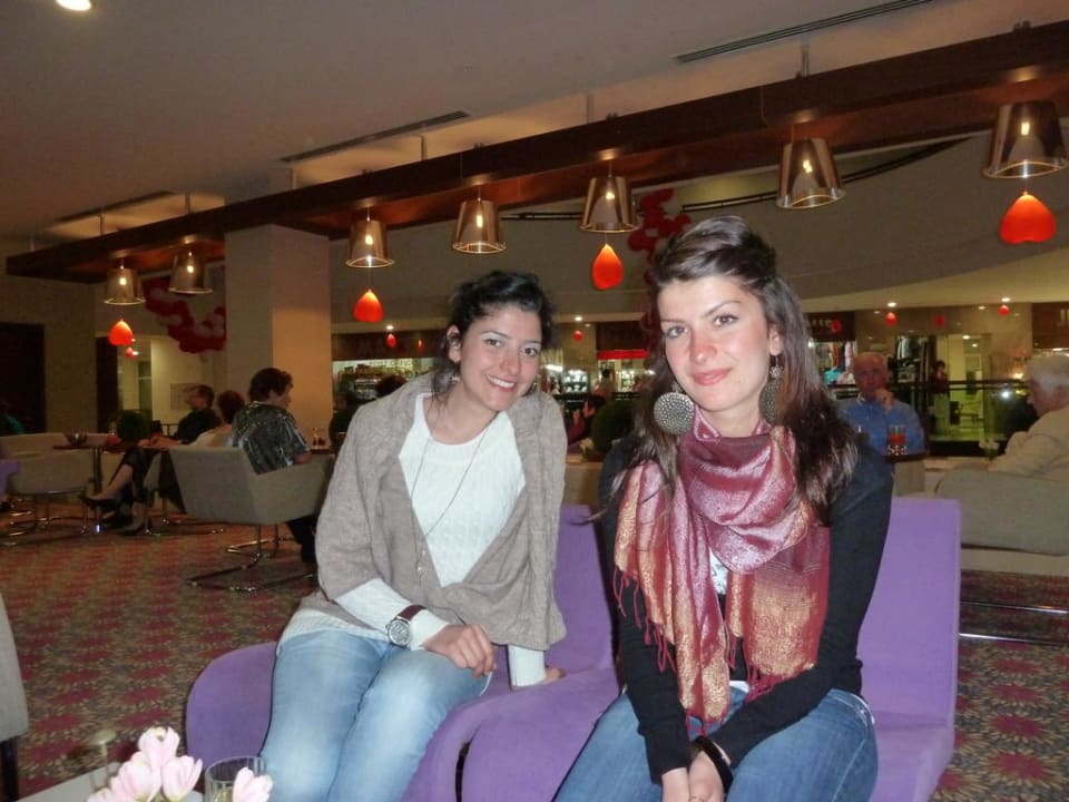 Sultan und Ekin vom Animationsteam Sunis Evren Beach Resort Hotel & Spa