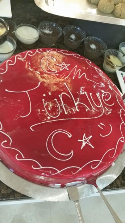 Torte am Abend Alba Resort Hotel