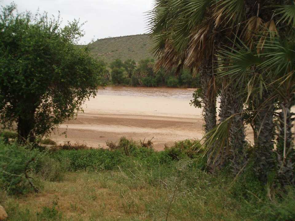 Aussicht  von der Platform der Honeymoon Suite Galdessa Camp