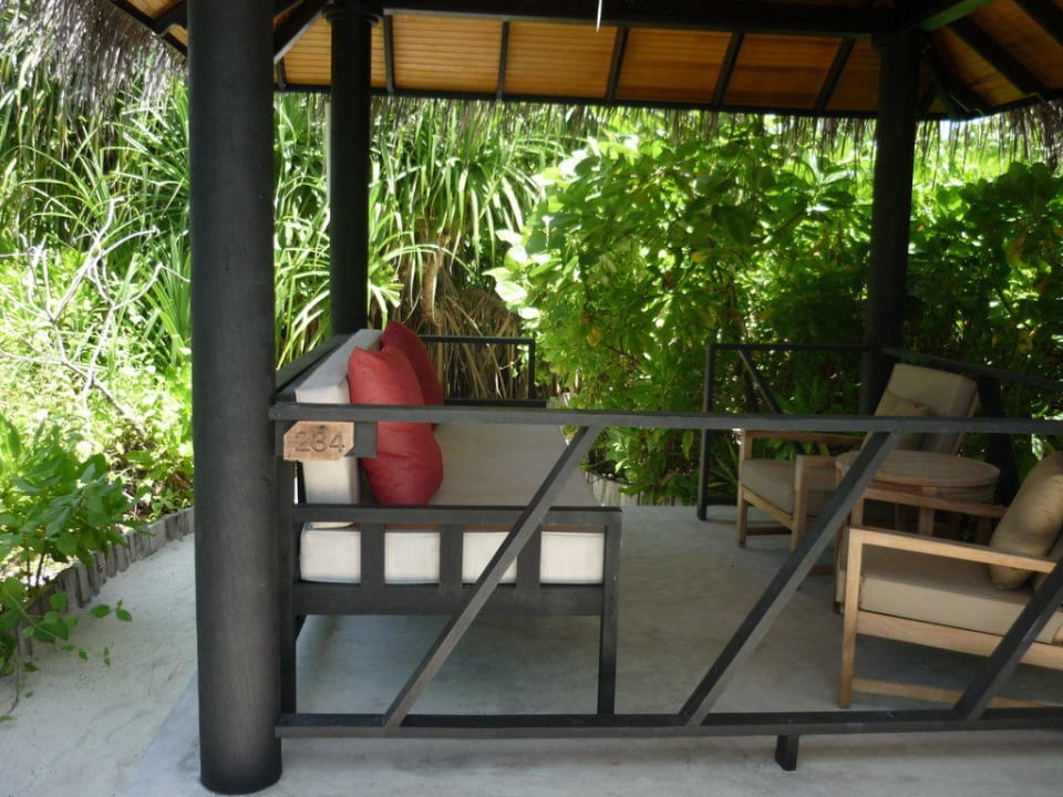 Private Cabana direkt am Strand Sun Siyam Iru Fushi