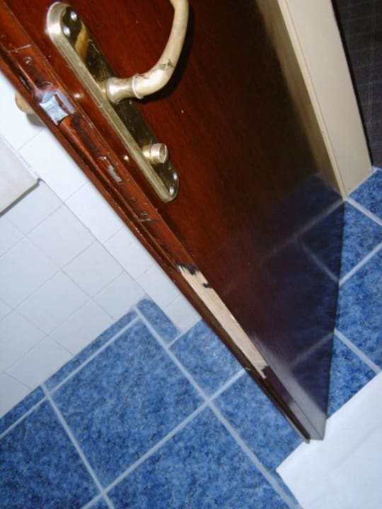 Badezimmertür Hotel Greenland