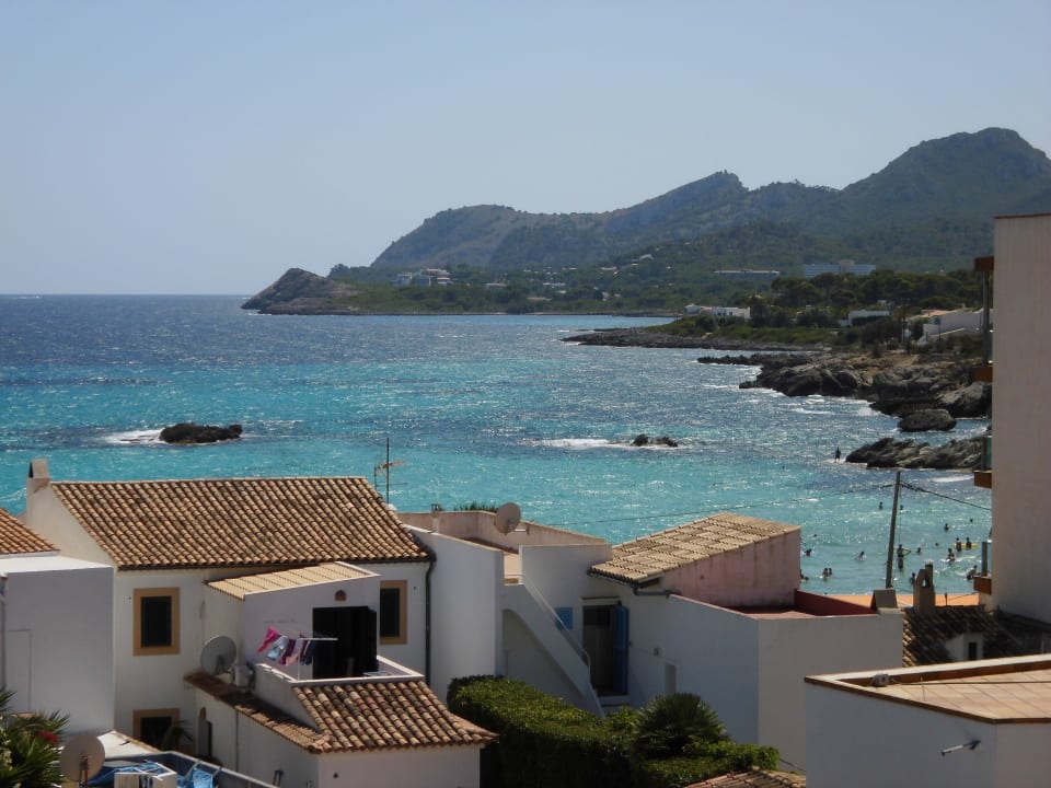 Blick von Zimmer 316 Hotel Clumba