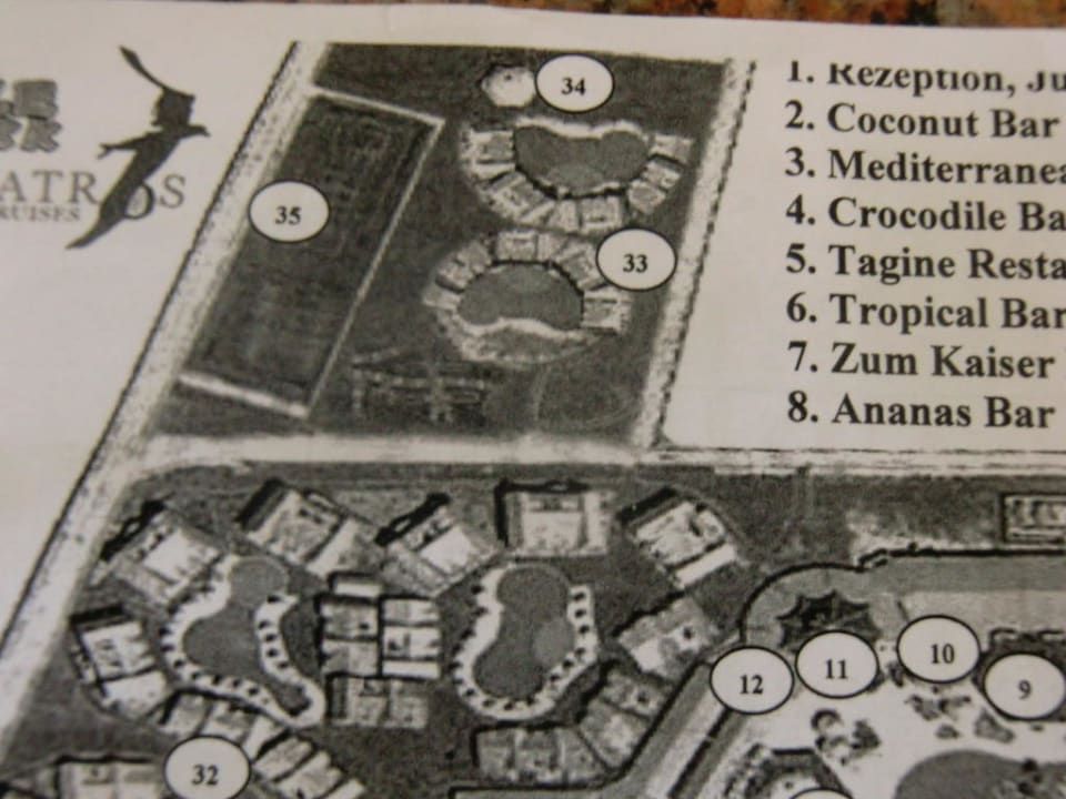 Lageplan Pickalbatros Jungle Aqua Park Resort - Neverland Hurghada