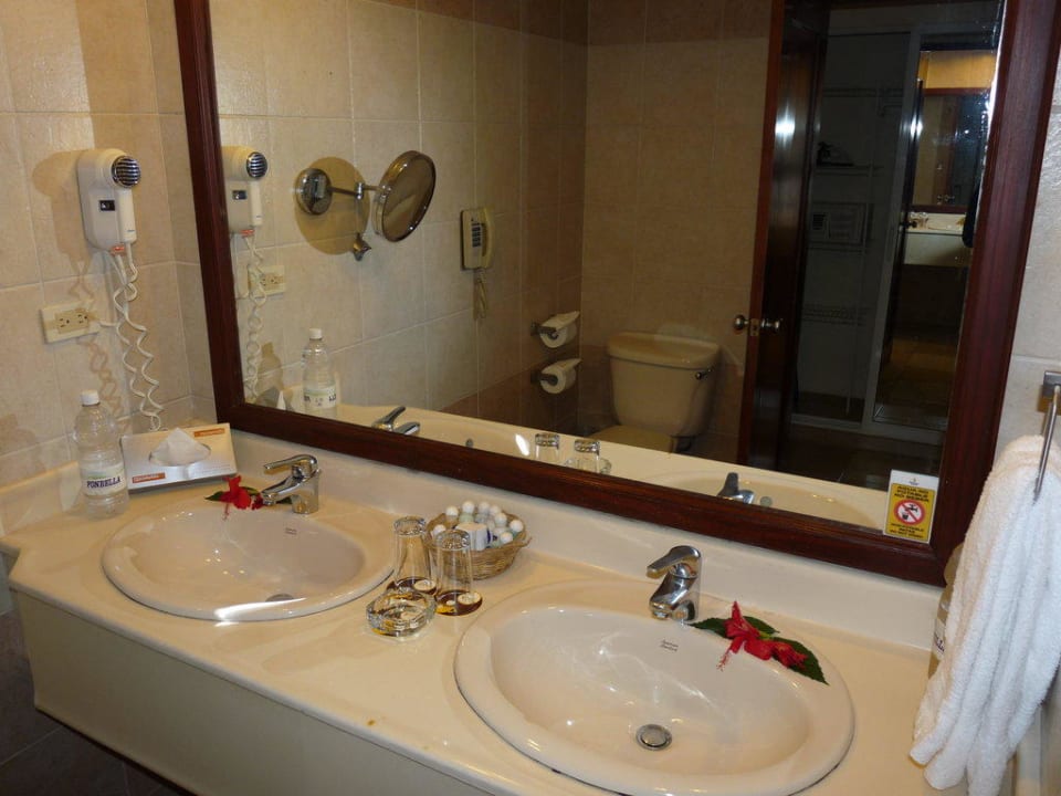 Badezimmer am Ankunftstag Punta Cana Princess All Suites Resort & Spa
