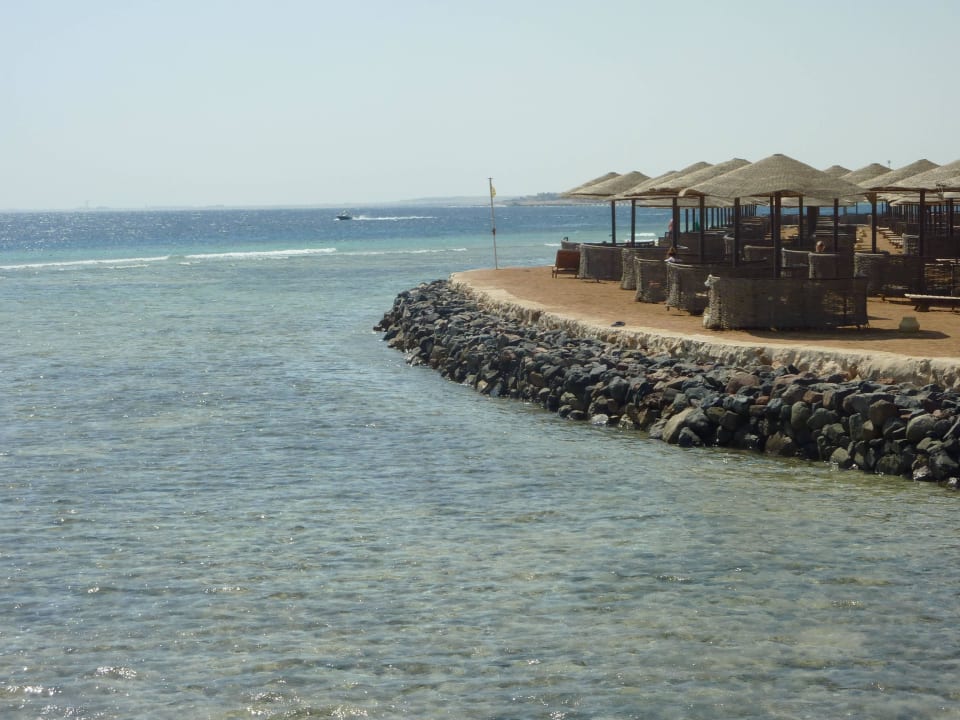 Blick vom Steg Makadi Palace