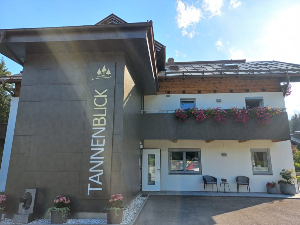 Außenansicht Ferienhaus Tannenblick