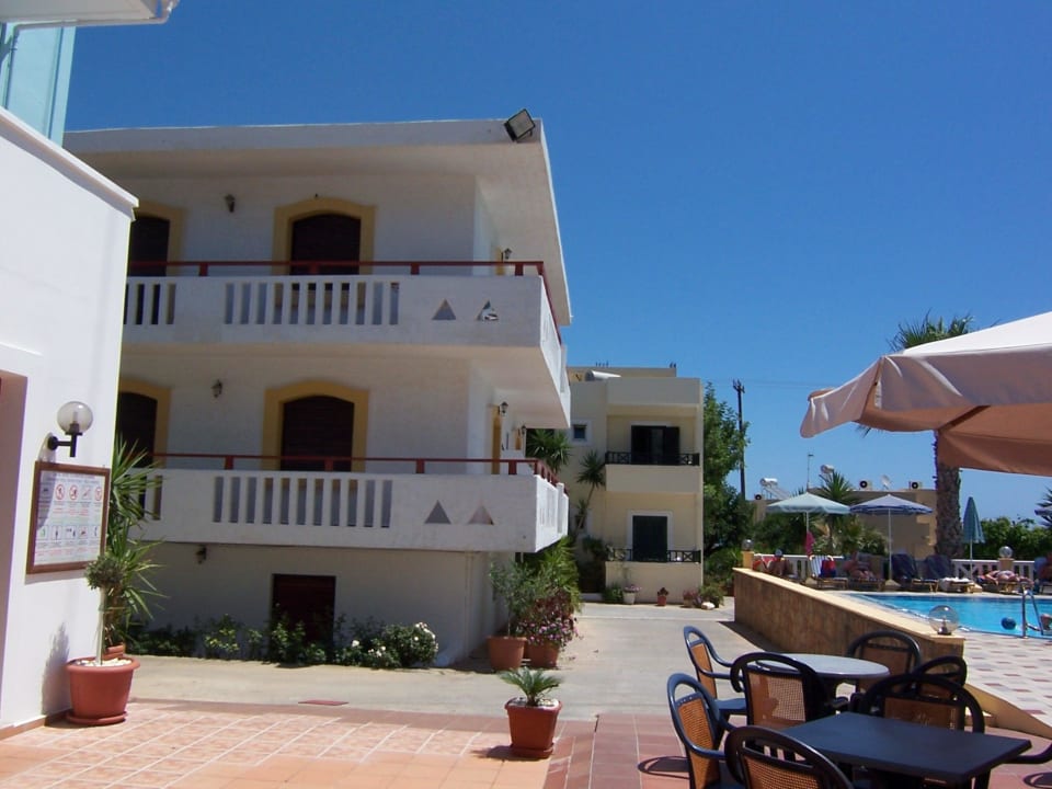 Hotel vom Restaurant aus Hotel Paloma Garden