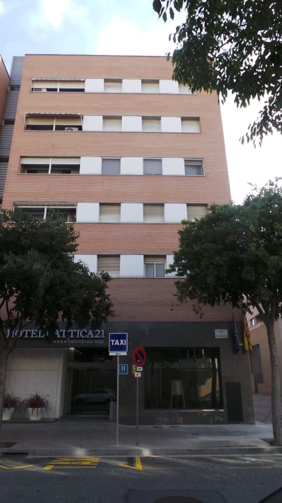 Eingangsbereich Hotel Attica 21 Barcelona Mar
