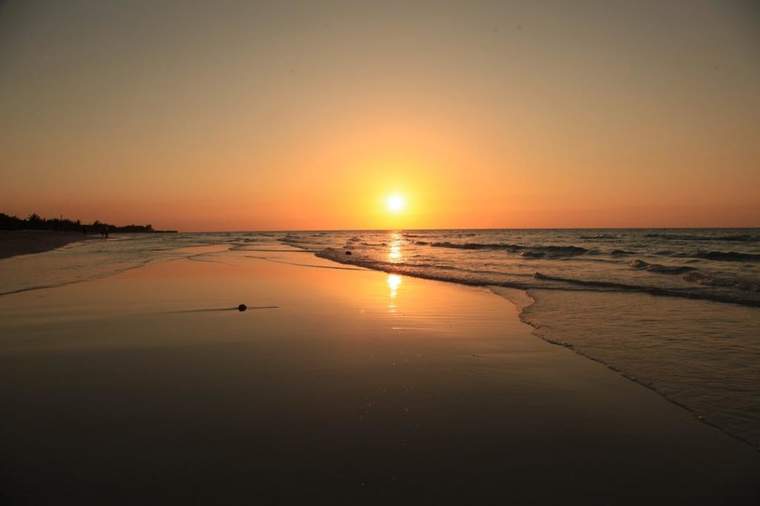 Strand abends Sol Hicacos Varadero