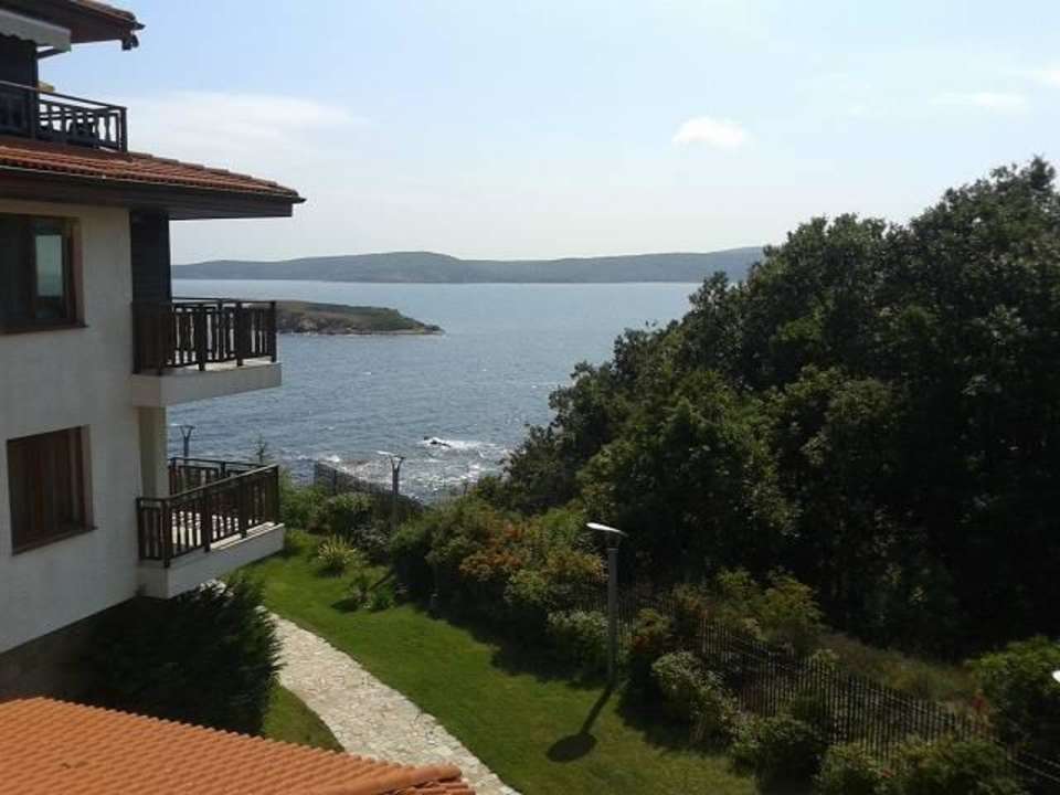 Widok z balkonu Hotel St.Thomas