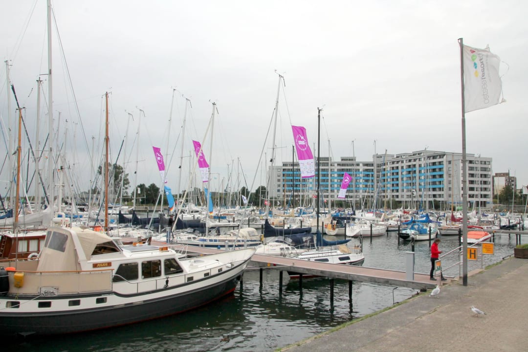 Der kleine Jachthafen Damp Ostsee Resort & Ferienpark