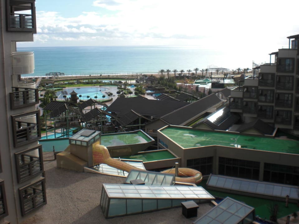 Ausblick vom Balkon Limak Lara Deluxe Hotel & Resort