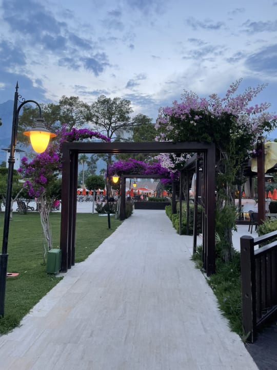 Gartenanlage Kilikya Palace Göynük