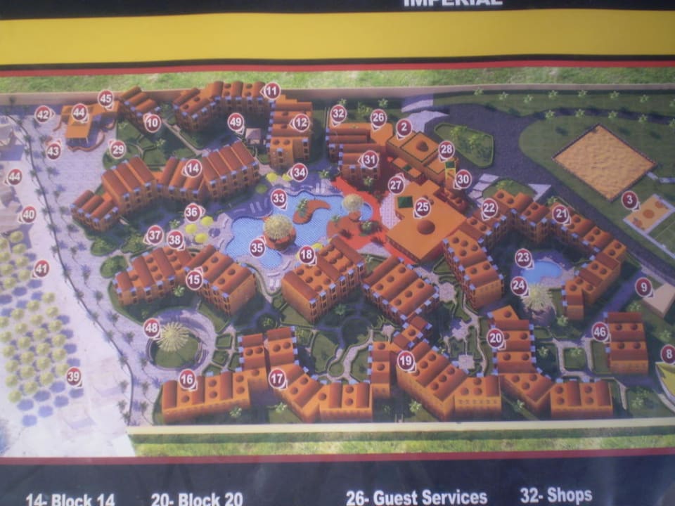 Übersicht über die Hotelanlage TUI MAGIC LIFE Redsina Sharm El Sheikh