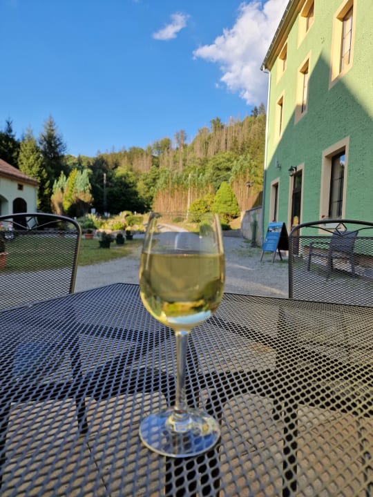 Außenansicht Pension Mittelndorfer Mühle