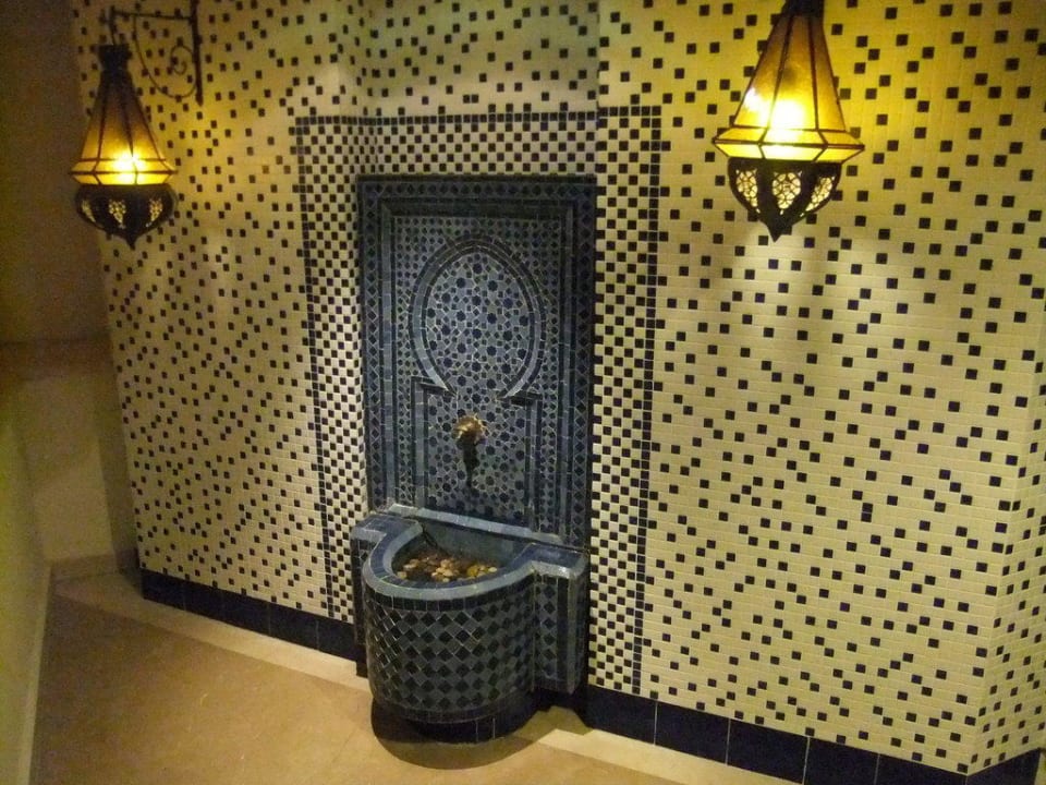 Near the entrance to the spa Hotel Oasis Dead Sea