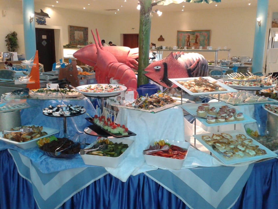 Ein kleiner Teil vom Buffet Hotel Kalithea Mare Palace