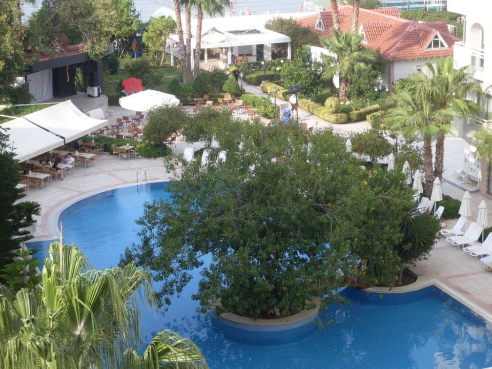 Ausblick vom Balkon Side Star Beach