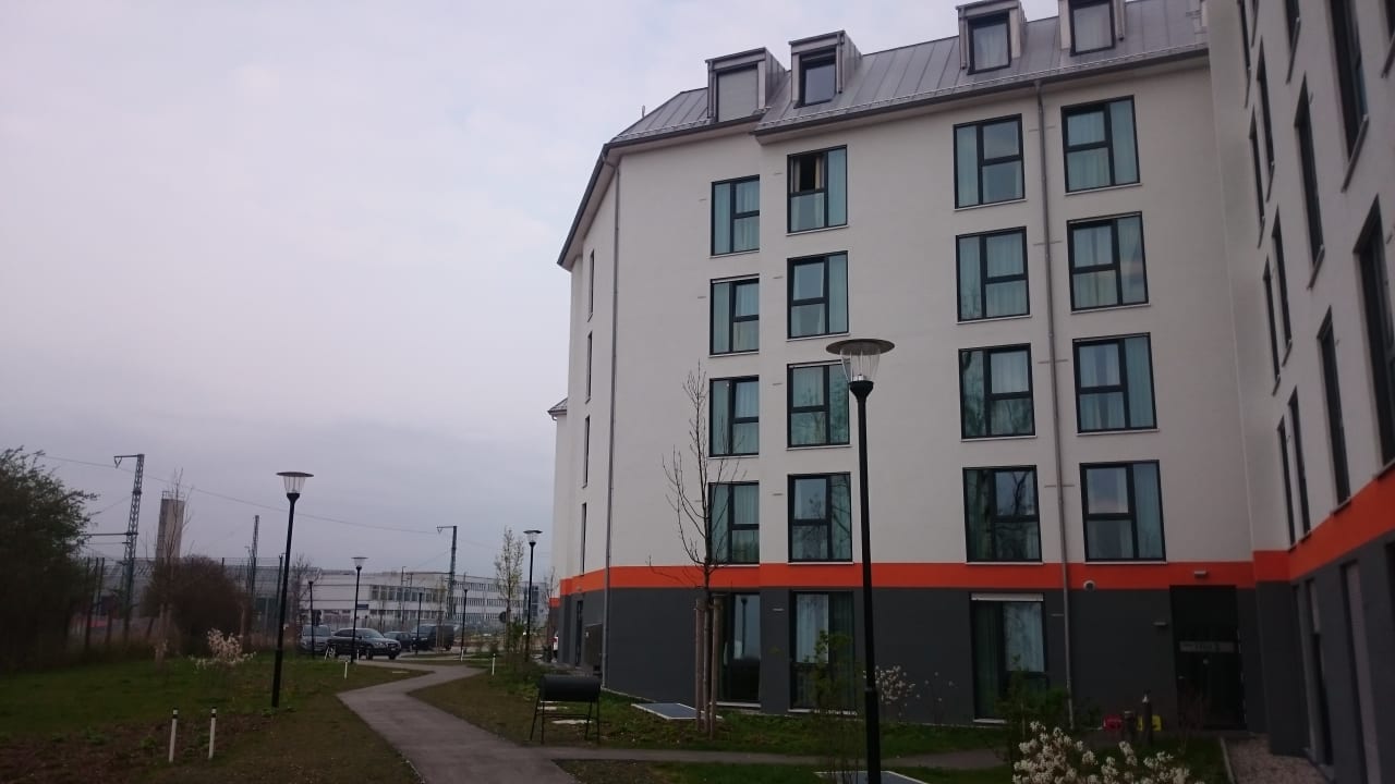 Außenansicht FirstSleep Boardinghouse Griesfeldstrasse München