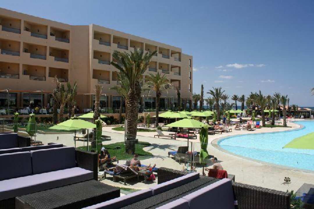 Blick aus meiner Lieblingsecke Hotel Rosa Beach