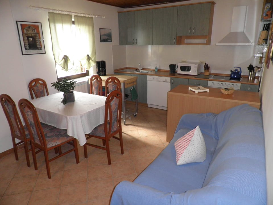 Villa More Küche Obergeschoss Villa More Lovran / Opatija