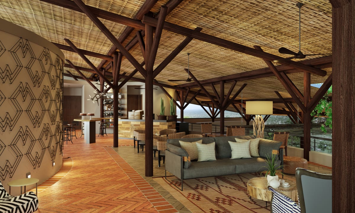 Lobby Melia Serengeti Lodge