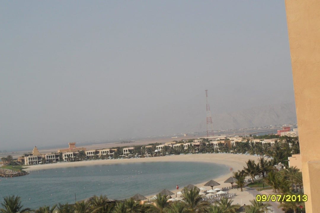 Blick bis zu den Bungalows Rixos Al Mairid Ras Al Khaimah