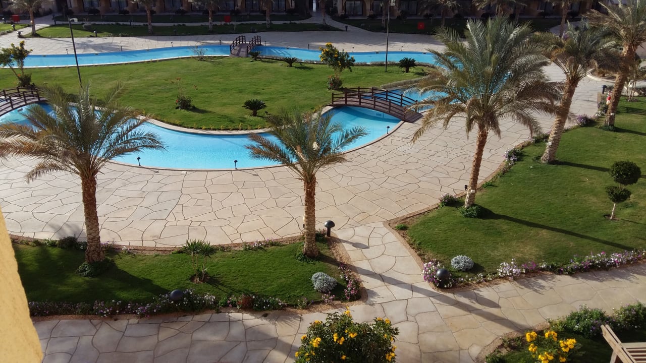 Ausblick Mövenpick Waterpark Resort & Spa Soma Bay