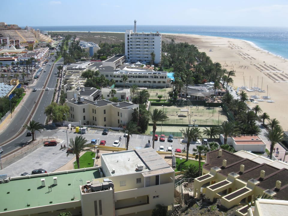 Ausblick vom obersten Hotelflur Hotel Riu Palace Jandia