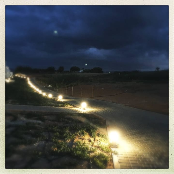 Abends am Rand zur Schafsweide Anemos Luxury Grand Resort