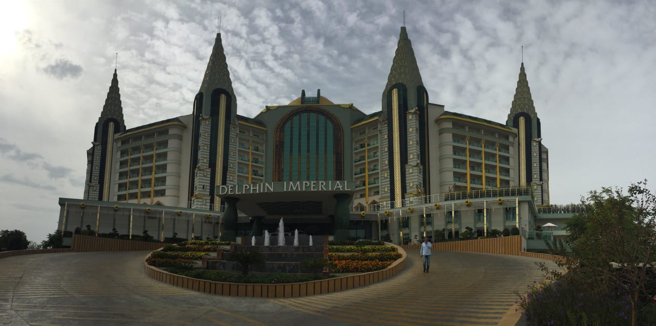 Frontansicht Hotel Delphin Imperial