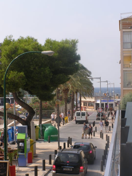 Seitlicher Meerblick vom zweiten Zimmer Nautic Hotel & Spa
