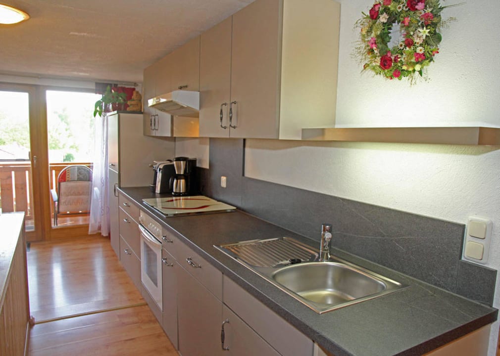 Kücher der Giebelwohnung Ferienwohnung Landhaus Jörg