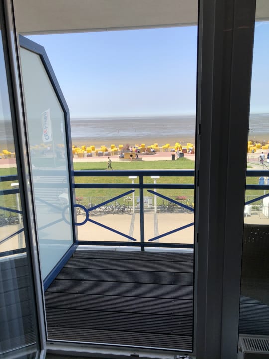 Ausblick Strandhotel Duhnen / Aparthotel Kamp