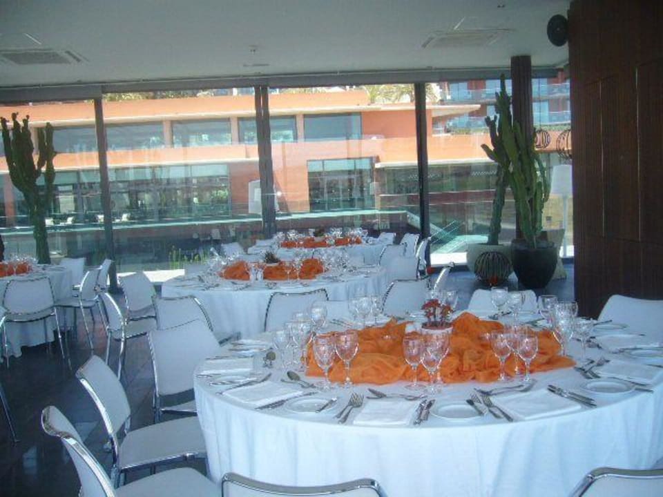 Externe Veranstaltung - gedeckte Tische Salobre Hotel Resort & Serenity