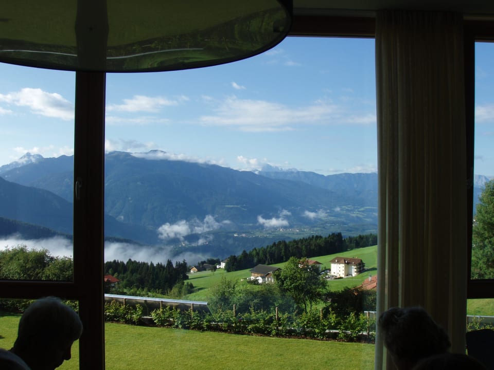 Ausblick Speisesaal Biohotel Gitschberg