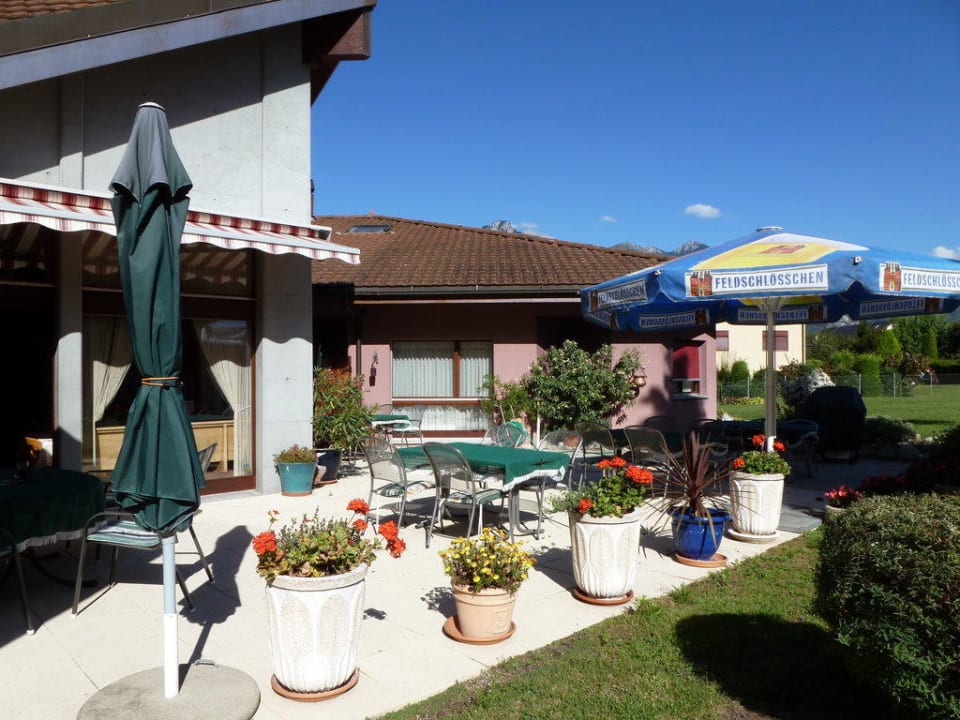 Aussenterrasse Hotel Garni Edirol