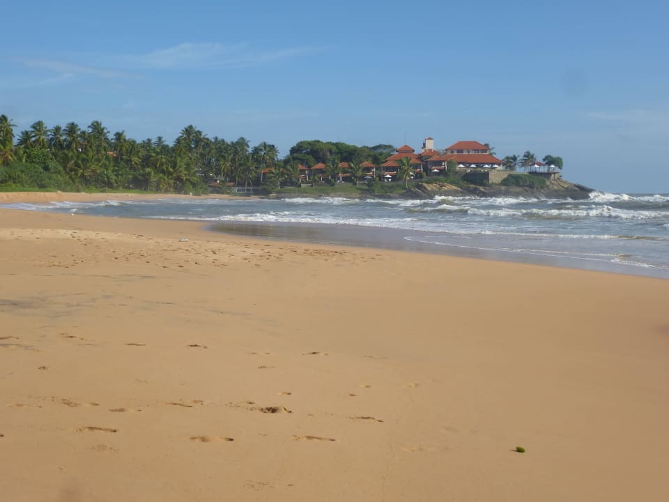 Blick nach links Hotel Bentota Village