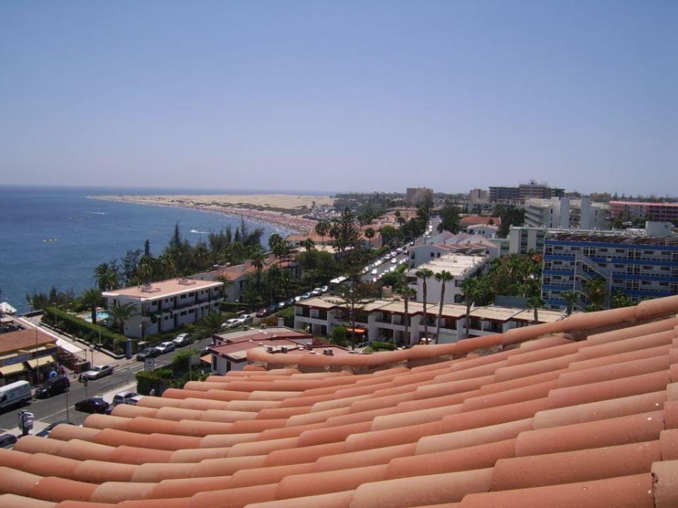 Blick aus dem Fenster Hotel Parque Tropical
