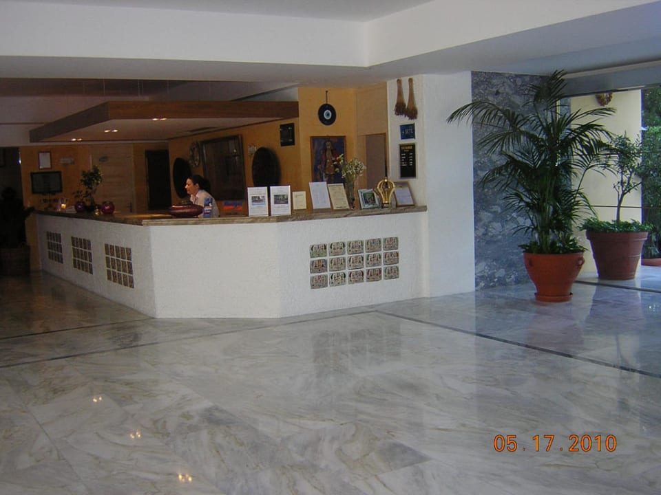 Rezeption Dionysos Hotel