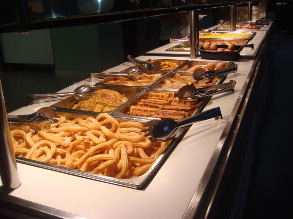 Frühstückstheke Mediterranean Palace Hotel