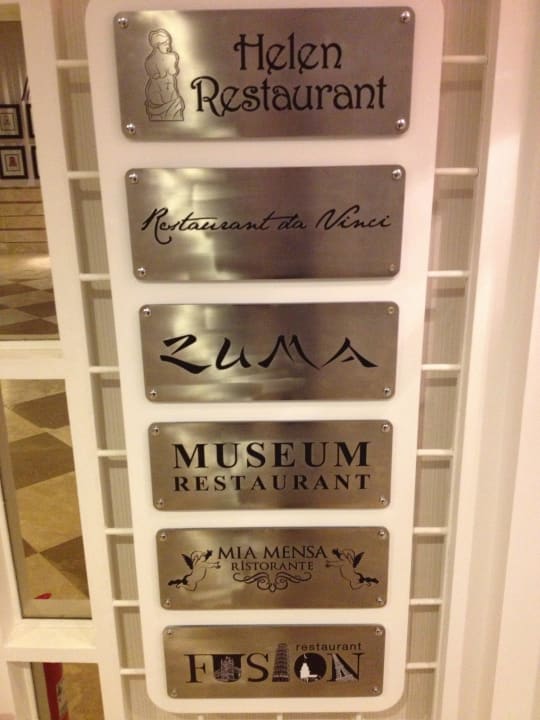 Alle Restaurants Hotel Delphin Imperial