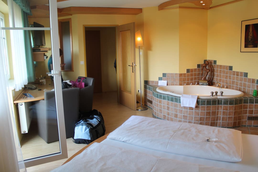 Blick ins Zimmer Hotel Himmelreich