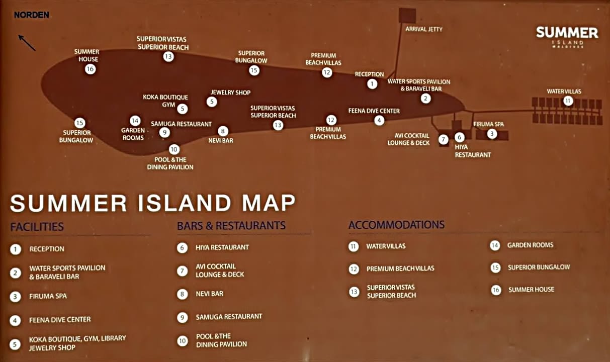 Außenansicht Summer Island Maldives