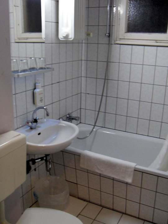 Badezimmer Hotel Apartcity
