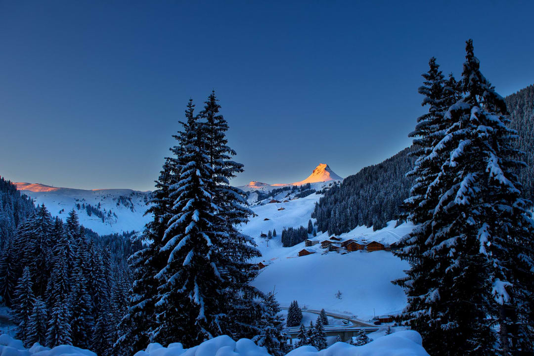 Ausblick Berghotel Madlener